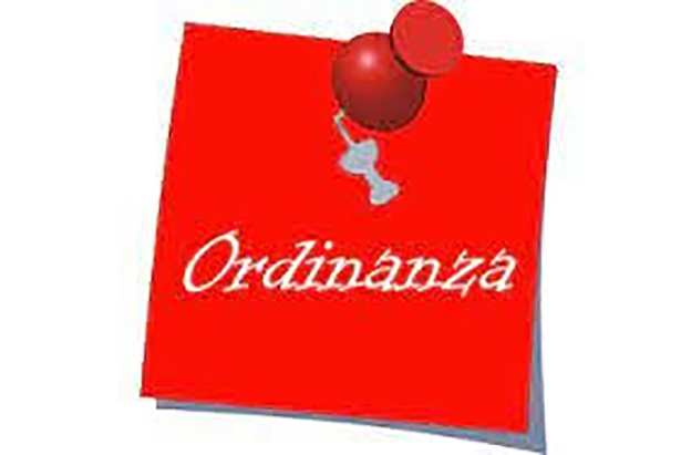 ordinanza sindacale